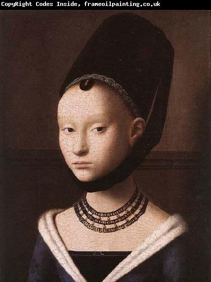 CHRISTUS, Petrus Portrait of a Young Girl after
